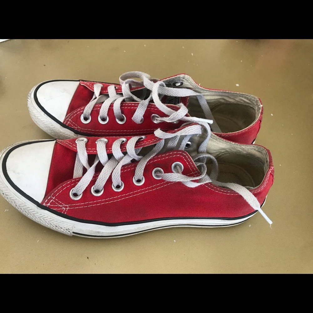 Red Converse - Picture 2 of 2